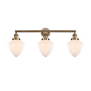 Bullet - 100W 3 LED Bath Vanity-15 Inch Tall and 33.75 Inch Wide - 1422449