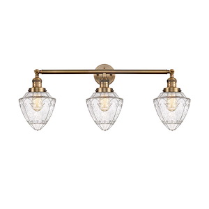 Bullet - 3 Light Bath Vanity-15 Inch Tall and 33.75 Inch Wide - 1289040