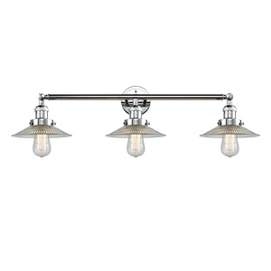 Halophane - 100W 3 LED Bath Vanity-10 Inch Tall and 32.5 Inch Wide - 1424259