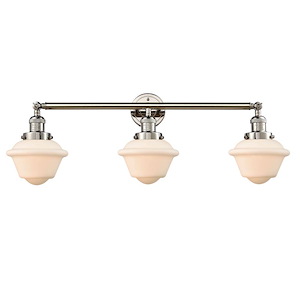 Oxford - 100W 3 LED Bath Vanity-10 Inch Tall and 34 Inch Wide - 1423428