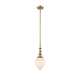 Bullet - 100W 1 LED Adjustable Mini Pendant-13.88 Inch Tall and 7 Inch Wide - 1422356