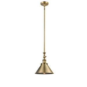 Briarcliff - 1 Light Adjustable Mini Pendant-11.38 Inch Tall and 10 Inch Wide - 1289048
