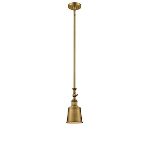 Addison - 100W 1 LED Adjustable Mini Pendant-11.38 Inch Tall and 5.25 Inch Wide - 1271800