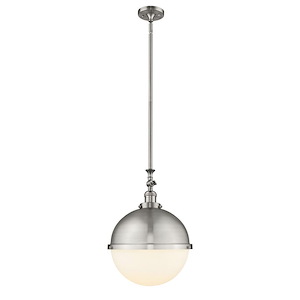 Hampden - 1 Light Stem Hung Tiltable Pendant In Industrial Style-18.5 Inches Tall and 12.88 Inches Wide - 1289076