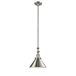 Briarcliff - 100W 1 LED Adjustable Mini Pendant-11.38 Inch Tall and 10 Inch Wide - 1422527
