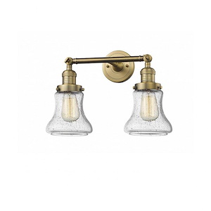 Bellmont-Two Light Adjustable Wall Sconce-16.5 Inches Wide by 11 Inches High