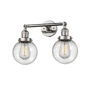 Beacon - 2 Light Adjustable Bath Vanity-12 Inch Tall and 17 Inch Wide - 1289065
