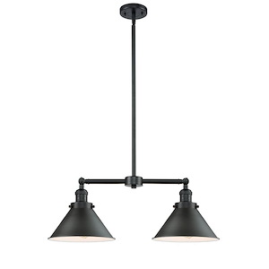 Briarcliff - 100W 2 LED Stem Adjustable Island-10 Inch Tall and 21 Inch Wide - 1422337