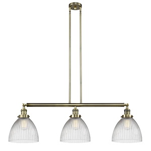 Seneca Falls - 3 Light Stem Adjustable Island-13 Inch Tall and 39 Inch Wide - 1423501