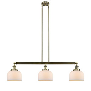 Bell - 3 Light Stem Adjustable Island-13 Inch Tall and 40.5 Inch Wide - 1285384