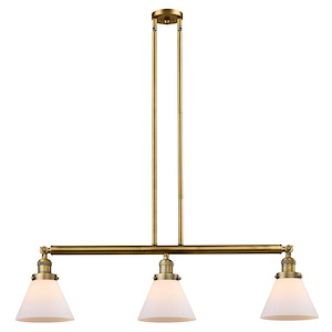 Cone - 3 Light Stem Adjustable Island-10 Inch Tall and 40.25 Inch Wide - 1289142