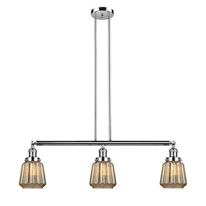 Chatham - 3 Light Stem Adjustable Island-10 Inch Tall and 38.75 Inch Wide - 1422534