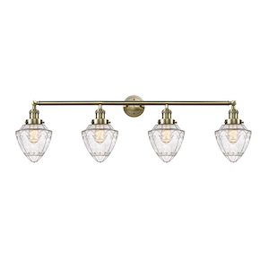 Bullet - 100W 4 LED Adjustable Bath Vanity-15 Inch Tall and 45.75 Inch Wide - 1423510