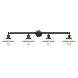 Halophane - 4 Light Adjustable Bath Vanity-6.5 Inch Tall and 44.5 Inch Wide - 1289144