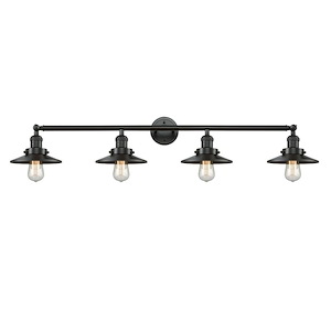 Railroad - 100W 4 LED Adjustable Bath Vanity-6 Inch Tall and 44 Inch Wide - 1423027