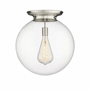 Beacon - 1 Light Flush Mount In Traditional Style-19.25 Inches Tall and 17.75 Inches Wide