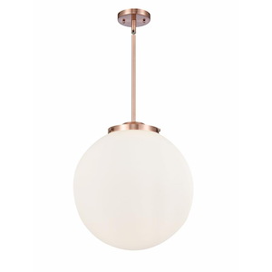 Beacon - 3 Light Pendant In Industrial Style-17 Inches Tall and 16 Inches Wide