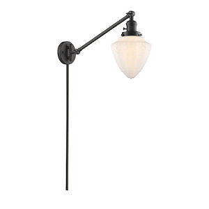 Bullet - 1 Light Adjustable Swing Wall Sconce-15.75 Inch Tall and 7 Inch Wide - 1423206