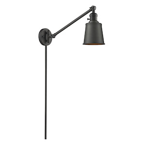 Addison - 100W 1 LED Adjustable Swing Arm Wall Sconce-25 Inch Tall and 8 Inch Wide - 1422829