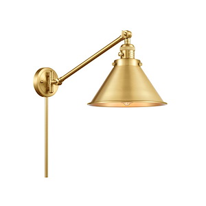Briarcliff - 100W 1 LED Adjustable Swing Arm Wall Sconce-25 Inch Tall and 10 Inch Wide - 1424672