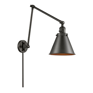 Appalachian - 100W 1 LED Adjustable Swing Arm Wall Sconce-30 Inch Tall and 8 Inch Wide - 1424964