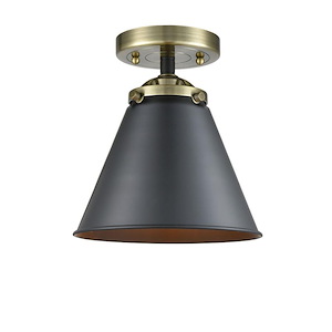 Appalachian - 100W 1 LED Semi-Flush Mount-8.5 Inch Tall and 8 Inch Wide - 1423571