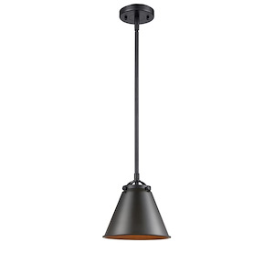 Appalachian - 1 Light Stem Hung Mini Pendant-7.75 Inch Tall and 8 Inch Wide - 1423311