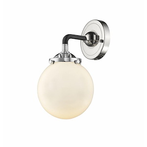 Beacon - 1 Light Wall Sconce-9 Inches Tall and 6 Inches Wide
