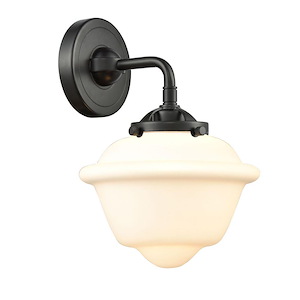 Oxford - 100W 1 LED Wall Sconce-9 Inch Tall and 7.5 Inch Wide - 1423112