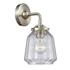 Chatham - 1 Light Wall Sconce In Art Deco Style-9 Inches Tall and 7 Inches Wide - 1289247