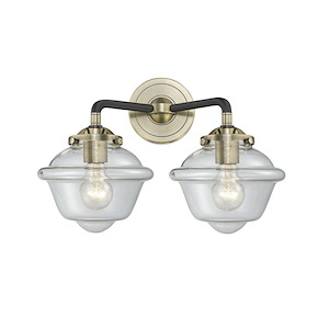 Oxford - 100W 2 LED Bath Vanity-11 Inch Tall and 15.5 Inch Wide - 1423315