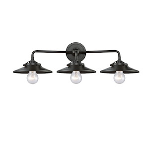 Railroad - 100W 3 LED Bath Vanity-5.25 Inch Tall and 26 Inch Wide - 1423580