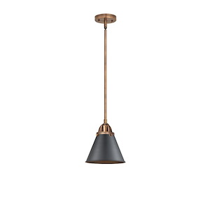 Appalachian - 100W 1 LED Stem Hung Mini Pendant-8.88 Inch Tall and 8 Inch Wide - 1423123