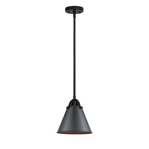Appalachian - 1 Light Stem Hung Mini Pendant-8.88 Inch Tall and 8 Inch Wide - 1423126