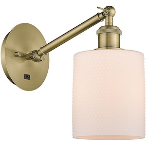 Caledonia - 1 Light Wall Sconce In Industrial Style-11.38 Inches Tall and 5.3 Inches Wide