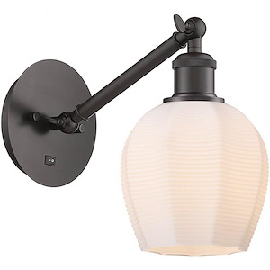 Norfolk - 1 Light Wall Sconce In Industrial Style-11.25 Inches Tall and 5.75 Inches Wide