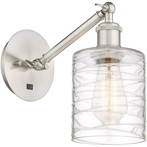 Cobbleskill - 1 Light Wall Sconce In Art Nouveau Style-11.38 Inches Tall and 5.3 Inches Wide