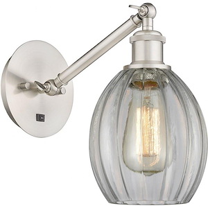 Eaton - 1 Light Wall Sconce In Industrial Style-12.38 Inches Tall and 6 Inches Wide