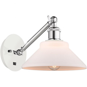 Orwell - 1 Light Wall Sconce In Industrial Style-9.38 Inches Tall and 8.38 Inches Wide