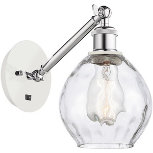 Waverly - 1 Light Small Wall Sconce In Industrial Style-10.88 Inches Tall and 6 Inches Wide