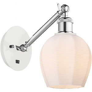 Norfolk - 1 Light Wall Sconce In Industrial Style-11.25 Inches Tall and 5.75 Inches Wide