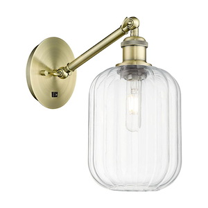 Preston - 1 Light Jar Adjustable Wall Sconce-11.75 Inch Tall and 6.75 Inch Wide - 1387636