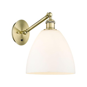 Bristol - 1 Light Adjustable Wall Sconce-12 Inch Tall and 9 Inch Wide - 1387637