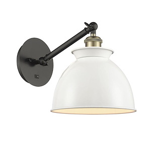 Adirondack - 1 Light Adjustable Wall Sconce-8.5 Inch Tall and 8.25 Inch Wide - 1425265