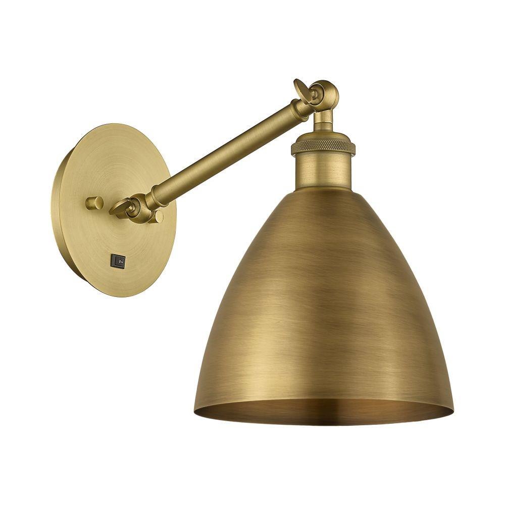 Innovations Lighting 317-1W-MBD-75-LED Bristol - 100W 1 LED Adjustable Wall Sconce-9.5 Inch Tall and 7.5 Inch Wide