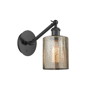 Cobbleskill - 100W 1 LED Adjustable Wall Sconce-9 Inch Tall and 5 Inch Wide - 1423599