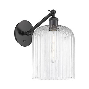 Bridal Veil - 1 Light Wall Sconce-9 Inch Tall and 5 Inch Wide - 1423219