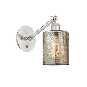 Cobbleskill - 1 Light Adjustable Wall Sconce-9 Inch Tall and 5 Inch Wide - 1423601