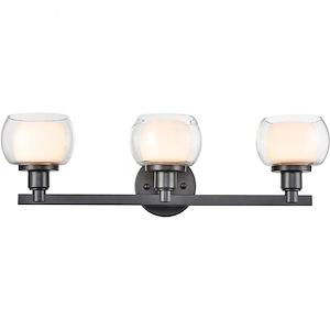 Cairo - 3 Light Bath Vanity In Contemporary Style-7.1 Inches Tall and 23.5 Inches Wide