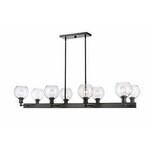 Concord - 8 Light Chandelier In Industrial Style-8.25 Inches Tall and 48 Inches Wide